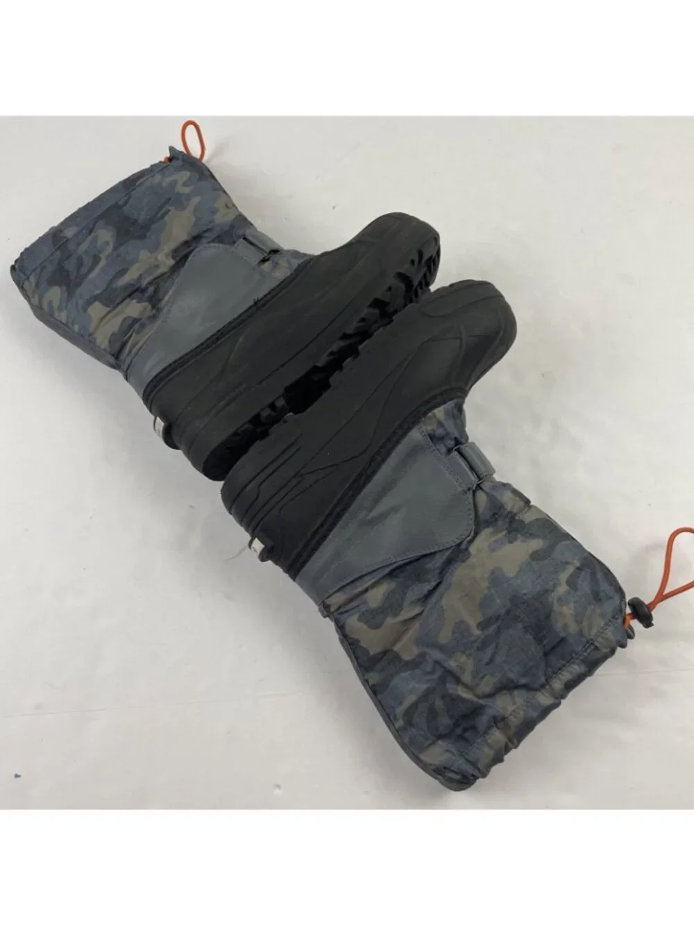Columbia Powderbug Forty Print Snow Boots Youth 4 Waterproof 400g Insulated Camo